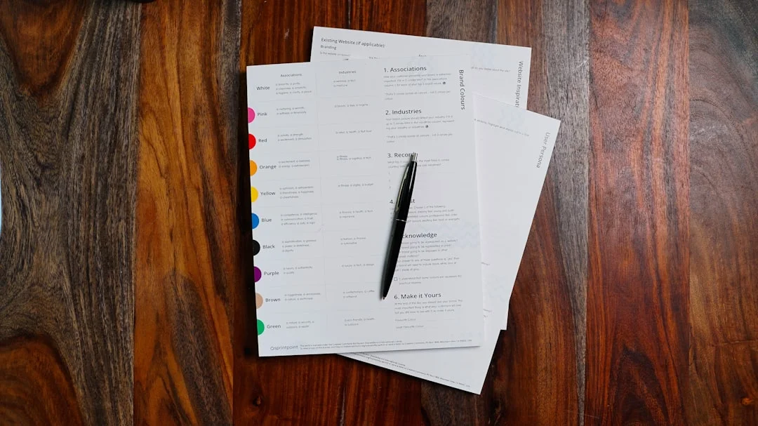 文件準備檢查清單