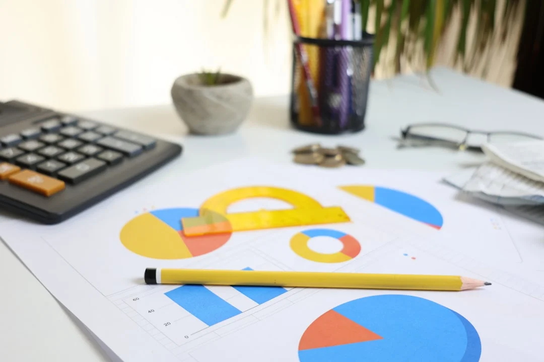 預算規劃和支出監控的圖表